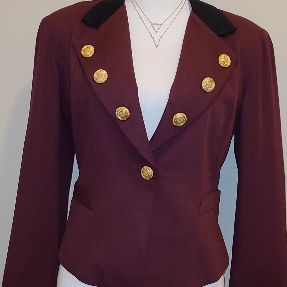 Moda Intl Military Style Jacket